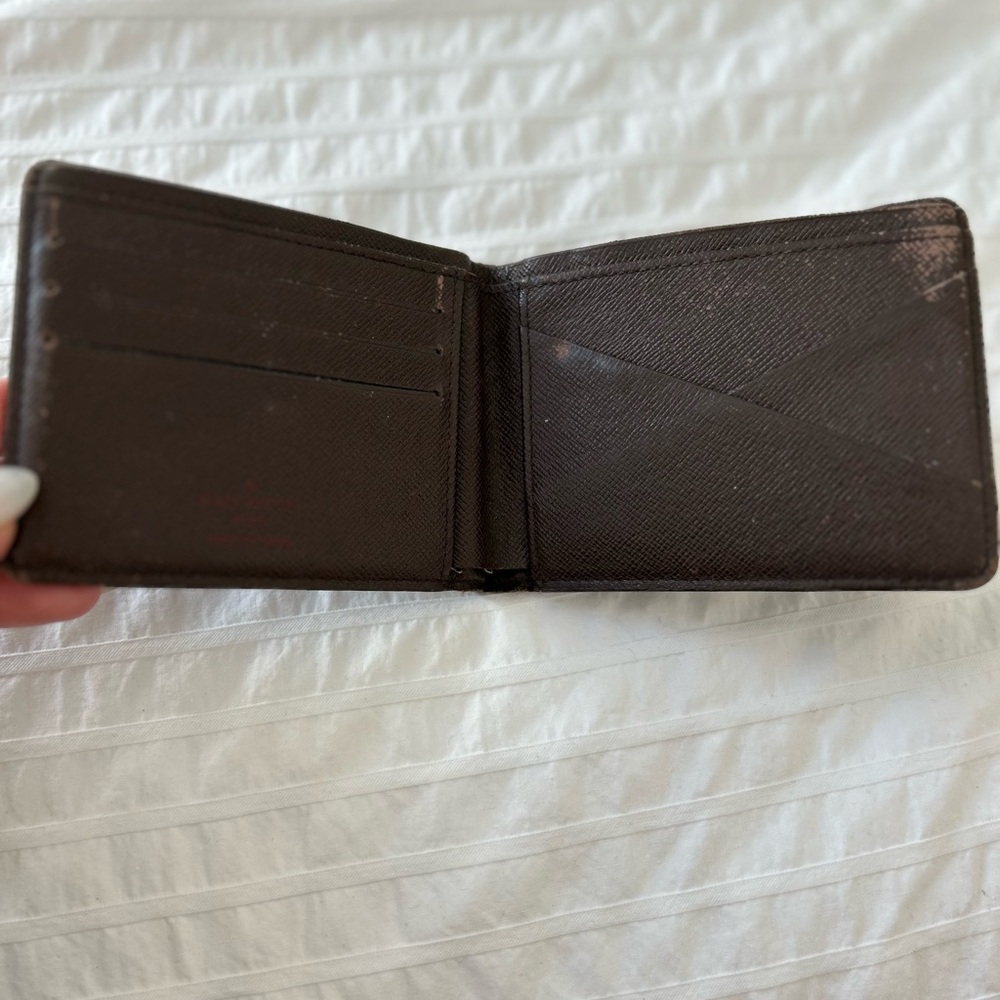 Louis Vuitton Dark Brown Checkered Card Holder - Picture 4 of 5